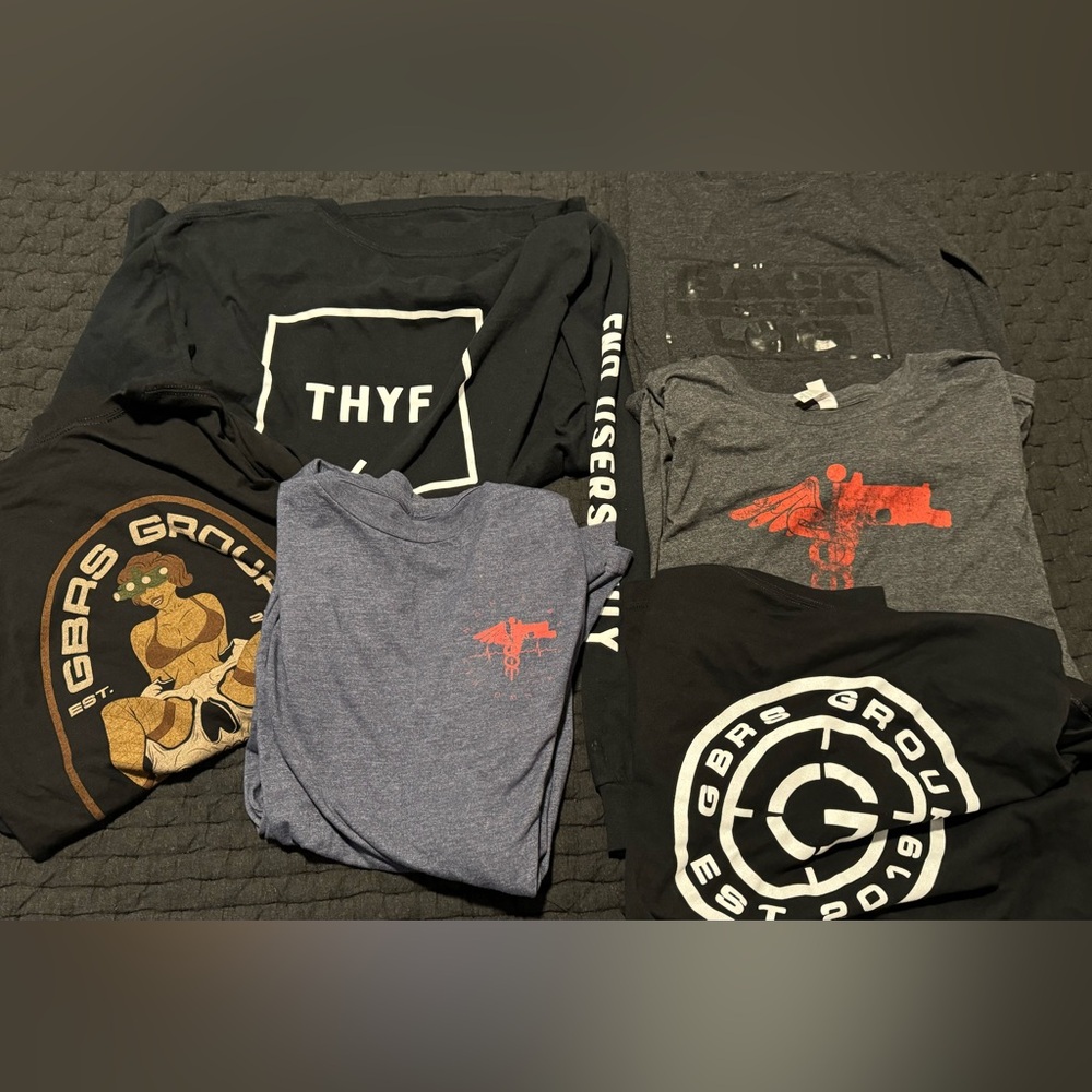 6 Tactical brand L/S T-Shirt Package